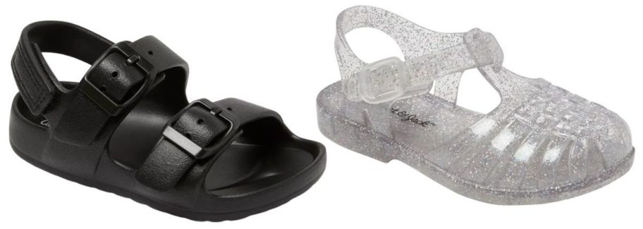 Cat & Jack Toddler Ade Blown EVA Sandals&nbsp;and Sunny Jelly Sandals