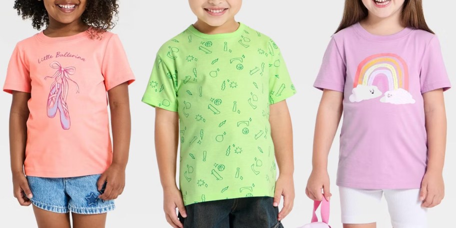 Cat & Jack Toddler Girls or Boys Graphic Tees