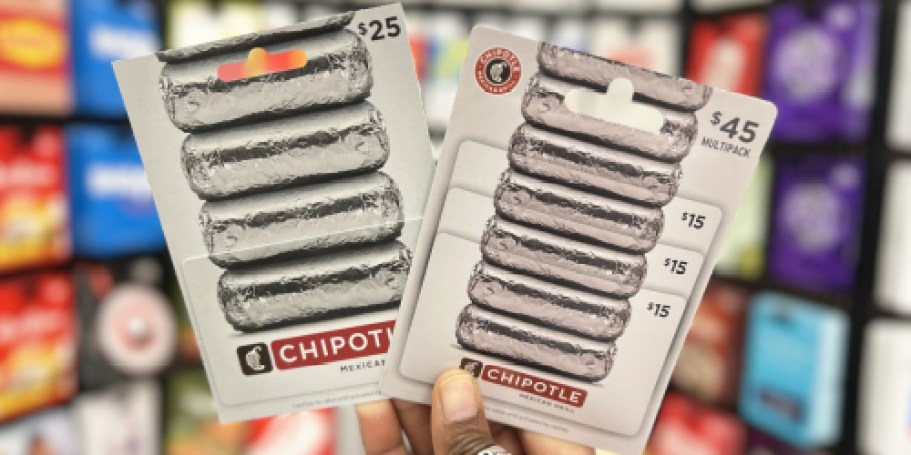 Today ONLY: Discounted Chipotle eGift Cards on BestBuy.com