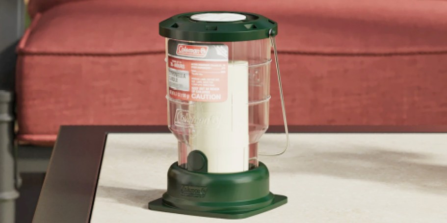 Fun Coleman Lantern-Shaped Citronella Candle Just $5.98 on Walmart.com (May Sell Out!)