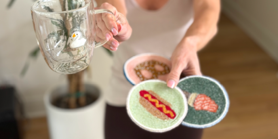 Extra 40% Off Anthropologie Sale Items =  Mugs & Foodie Coasters Under $8!