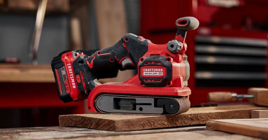 Lowe’s Daily Deals | Craftsman Belt Sander Just $59 Shipped (Reg. $159) & More