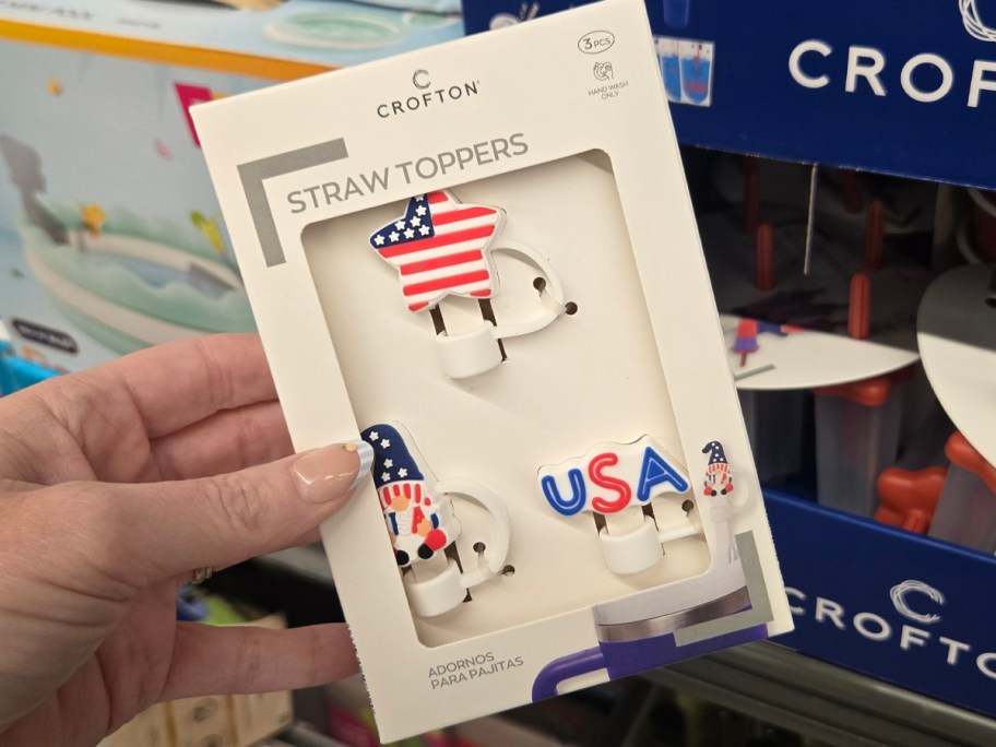 Crofton Americana Straw Toppers