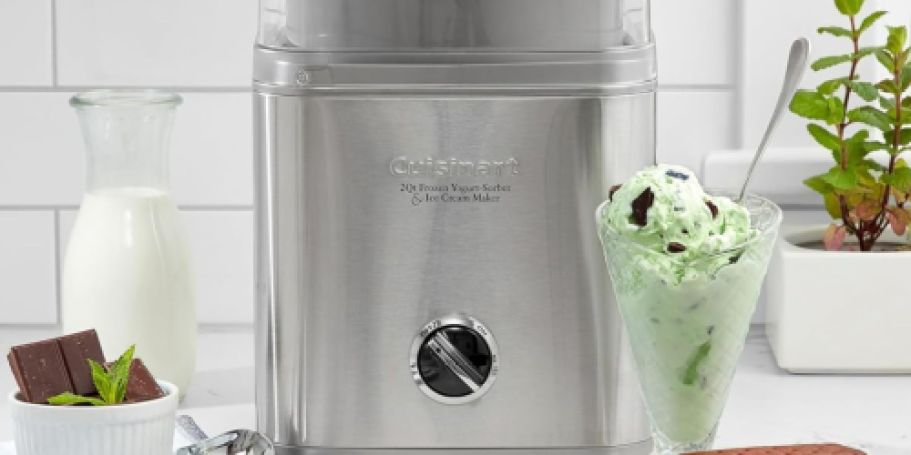 Cuisinart Ice Cream Maker Machine Just $71.99 Shipped on Amazon (Reg. $130)