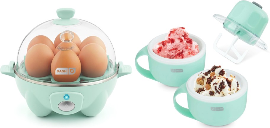 dash egg cooker and ice cream maker
