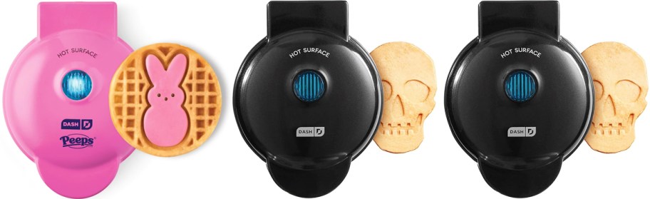 peeps and skill mini waffle makers
