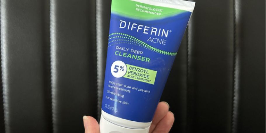 Differin Acne Face Wash Only $2 Shipped on Amazon (Reg. $12)