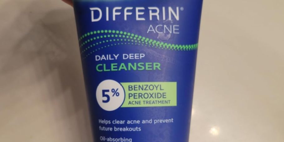 Differin Acne Face Wash Only $2.87 Shipped on Amazon (Reg. $12)