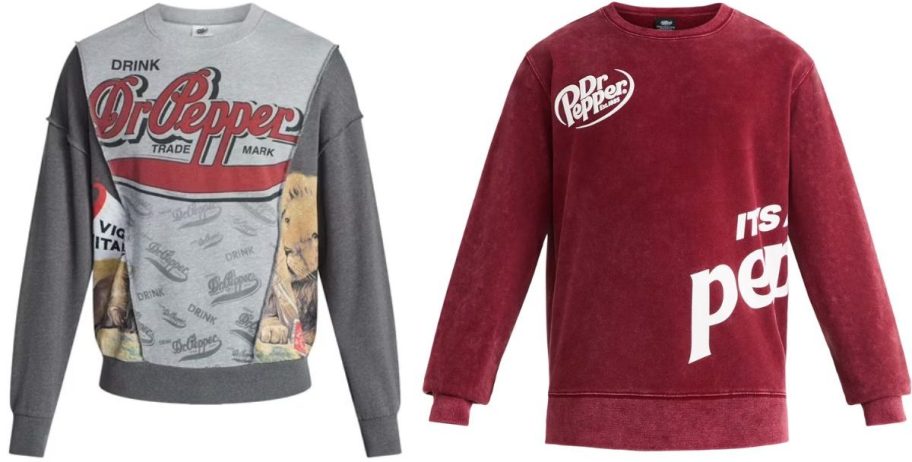 Stock images of to dr pepper sweatshirts