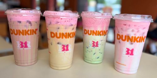 NEW Dunkin Summer Menu | Barbie Pink Strawberry Cold Foam, Refreshers, & More