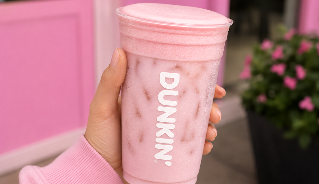 NEW Dunkin Summer Menu | Barbie Pink Strawberry Cold Foam, Refreshers, & More