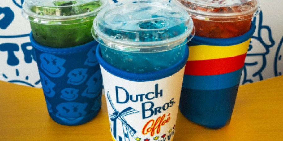 FREE Dutch Bros Drink Sleeve w/ Drink Purchase Today