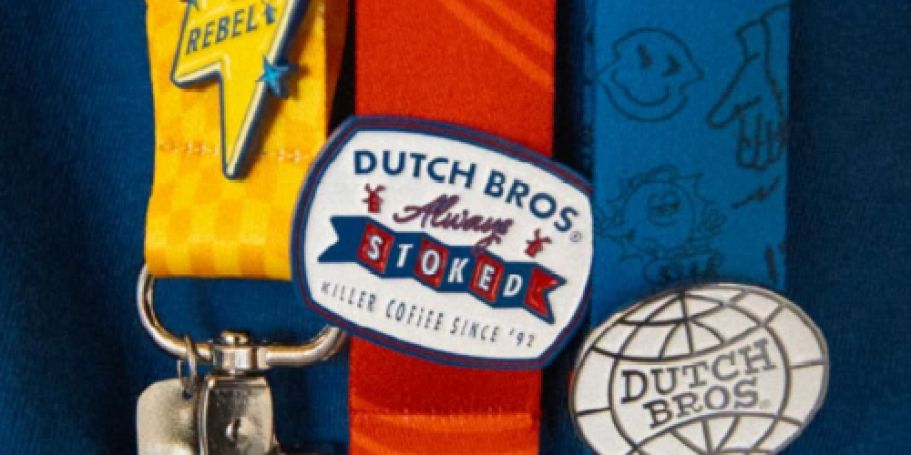 FREE Dutch Bros Pin & Lanyard w/ Drink Purchase on 6/25