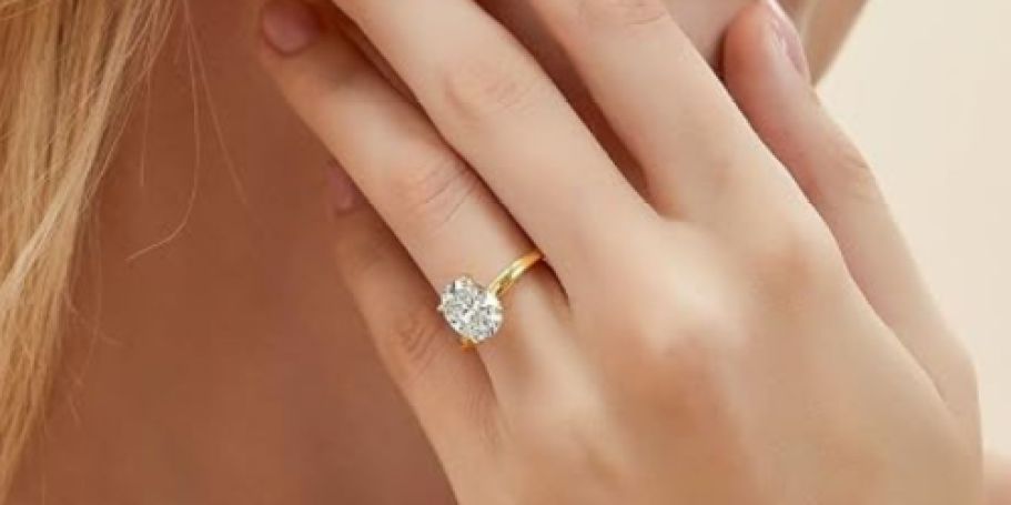 Sterling Silver Engagement Rings from $13.59 Shipped for Amazon Prime Members