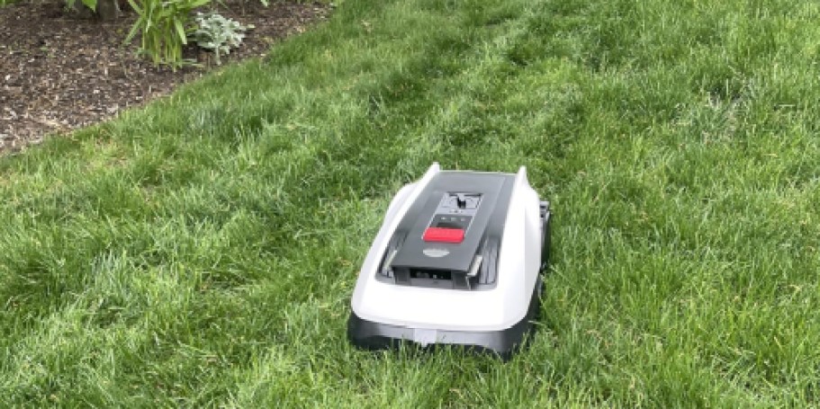 Over $335 Off Robotic Lawn Mower for Prime Members + Free Shipping (Never Mow Again!)