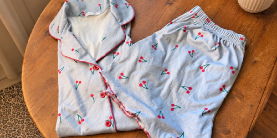 Women’s 2-Piece Pajama Set from $9.99 on Amazon (Reg. $30) – So Many Cute Prints!