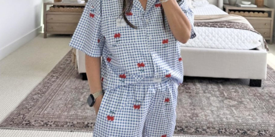 Women’s Pajama Sets from $7.99 on Amazon (Lots of Styles & Colors)
