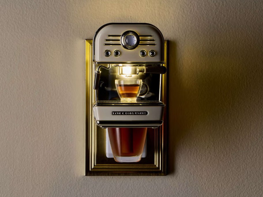 Espresso Maker Scent Control Nightlight Wallflower Plug