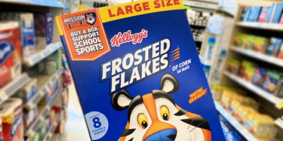 TWO Kellogg’s Frosted Flakes Boxes Just $5.96 Shipped on Amazon (Only $2.98 Each)
