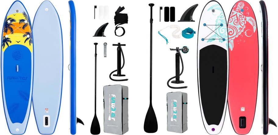 inflatable paddle boards and accessories