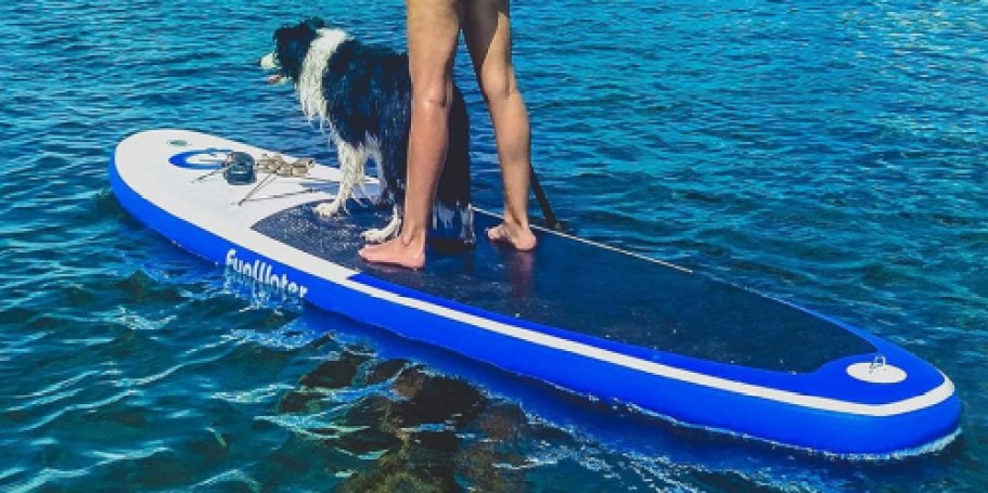 Inflatable Paddle Board w/ Accessories from $78.81 Shipped for Amazon Prime Members (Reg. $160)