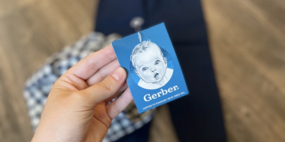 Stock Up on Essentials: Up to 95% Off Gerber Baby Clothes