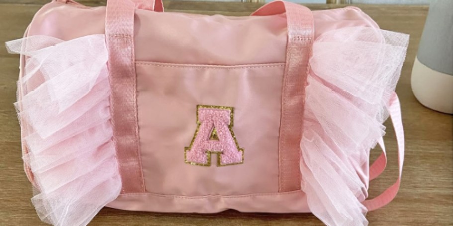 Personalized Girls Dance Duffle Bag Just $10.79 on Amazon