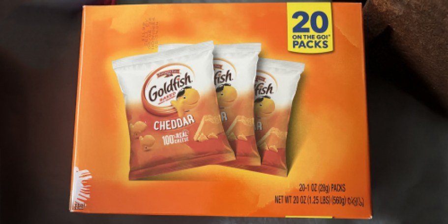 Goldfish Variety Packs from $6.74 Shipped on Amazon (Reg. $10)