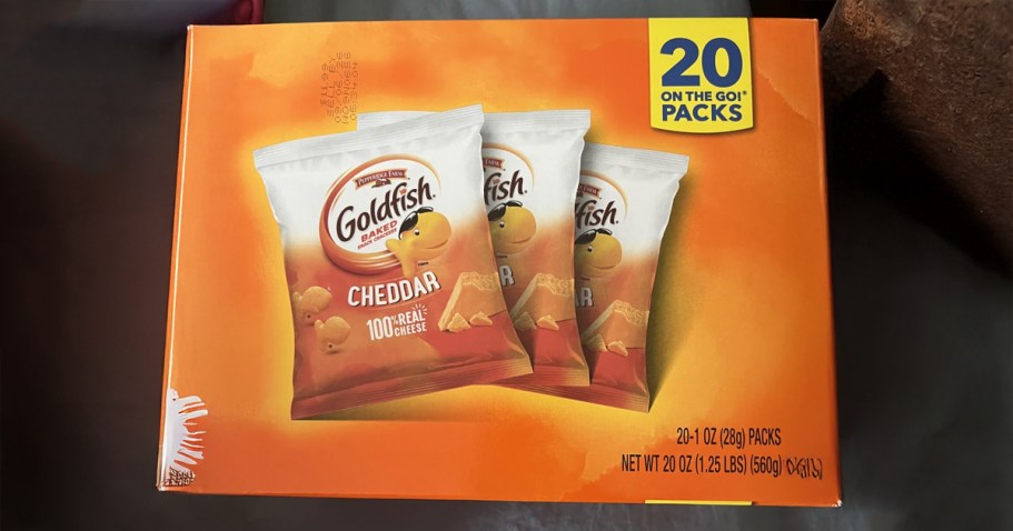 Goldfish Variety Packs from $6.74 Shipped on Amazon (Reg. $10)