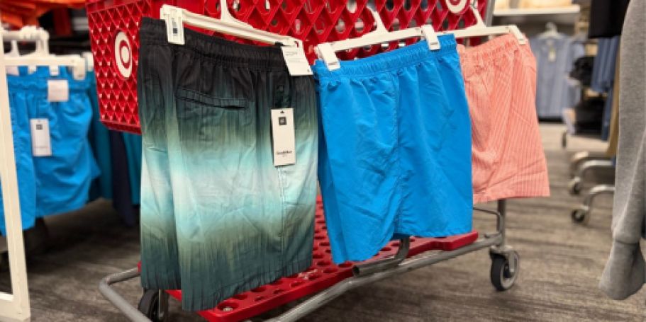 40% Off Target Men’s Swimwear for Circle 360 Members | Swim Trunks from $12 Shipped