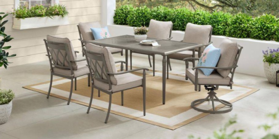 Patio 7-Piece Dining Set w/ Cushions Just $399 Shipped on HomeDepot.com (Reg. $799)