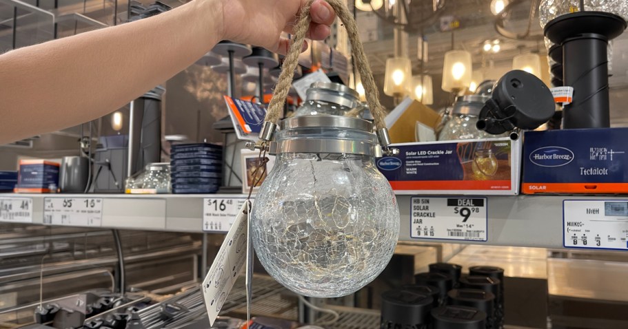 Harbor Breeze Solar LED Lights from $4 Shipped on Lowes.com