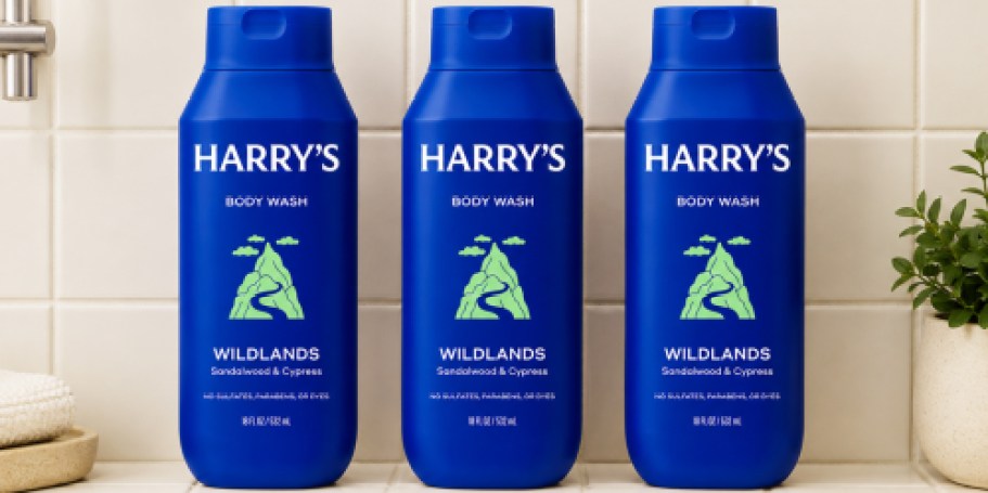 Harry’s Men’s Body Wash 3-Pack Just $13 Shipped on Amazon