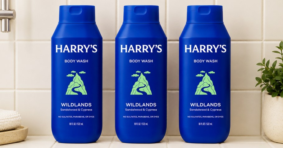 Harry’s Men’s Body Wash 3-Pack Just $13 Shipped on Amazon