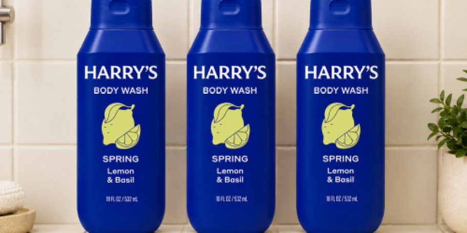 Harry’s Men’s Body Wash 3-Pack Just $11.86 Shipped on Amazon (Cheaper Than Prime Day!)