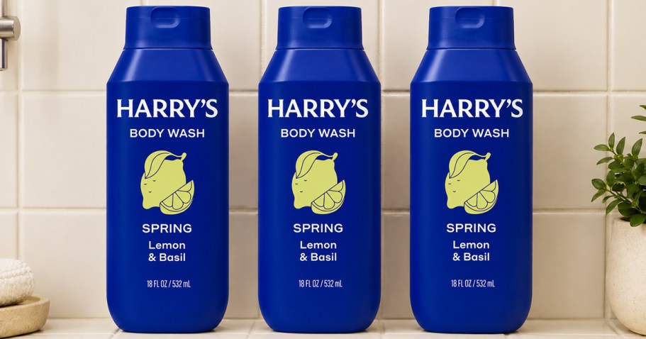 Harry’s Men’s Body Wash 3-Pack Just $11.86 Shipped on Amazon (Cheaper Than Prime Day!)