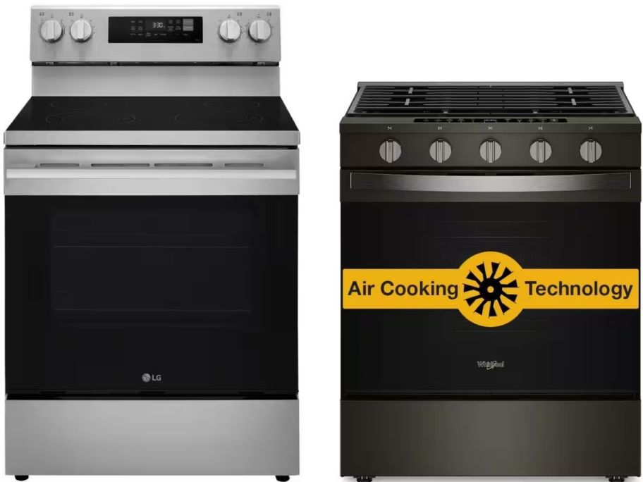 Stock images of two ranges