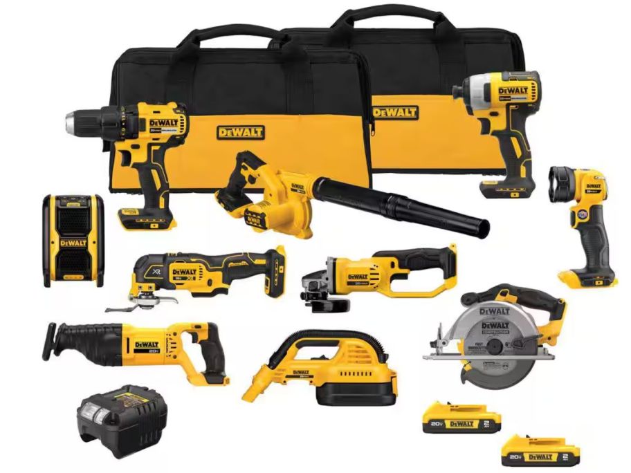 A DeWalt 1-Tool combo kit