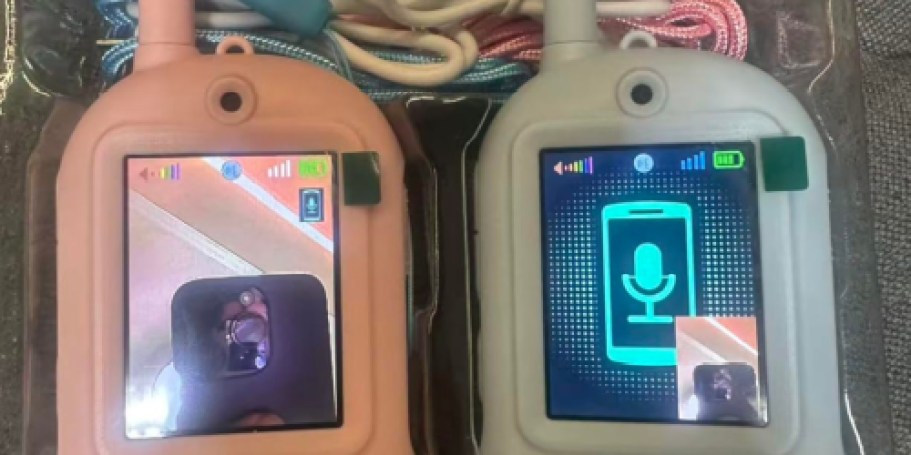 Kids Video Walkie Talkies 2-Pack Only $14.99 on Amazon (Reg. $30)