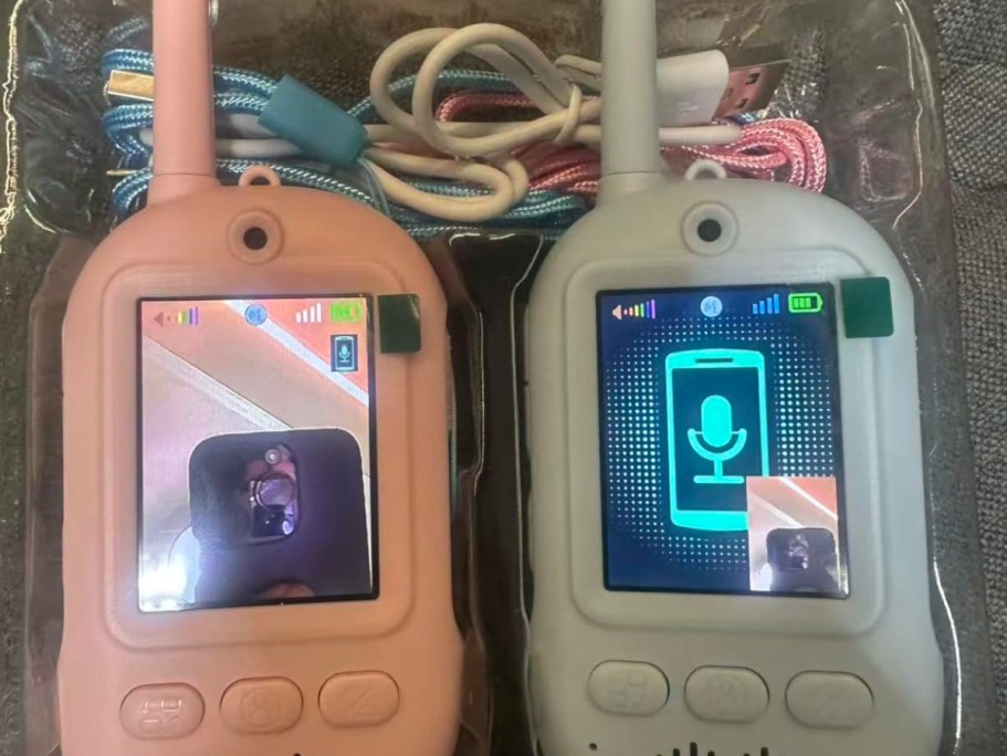 Kids Video Walkie Talkies 2-Pack Only $14.99 on Amazon (Reg. $30)