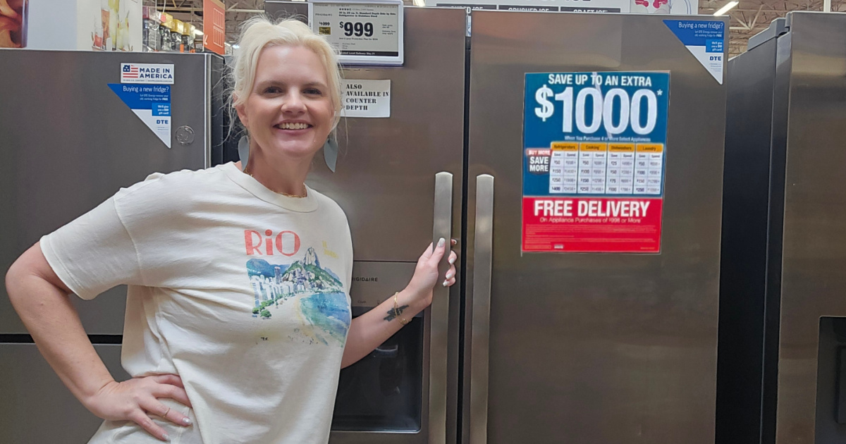 Home Depot Labor Day Appliance Sale = Up to an EXTRA $1,000 Off + Free Delivery Offer