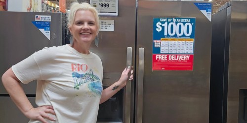 Home Depot Labor Day Appliance Sale = Up to an EXTRA $1,000 Off + Free Delivery Offer