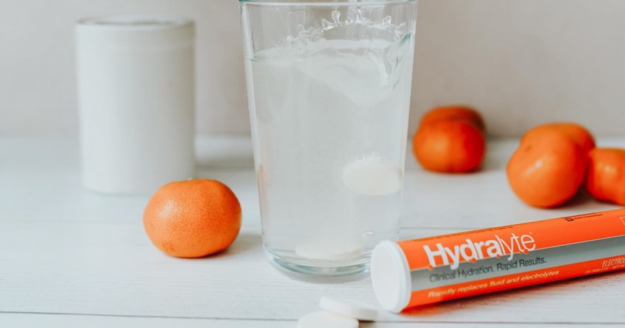 HydraLyte Electrolyte Tablets 80-Count ONLY $10 Shipped (Reg. $50) | Just 25¢ Per Serving!