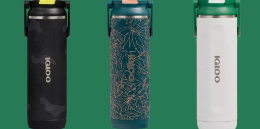 NEW Igloo 20oz Water Bottles Only $14.99 on Target.com
