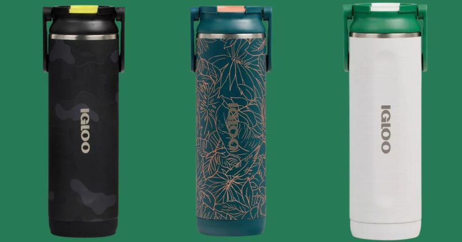 NEW Igloo 20oz Water Bottles Only $14.99 on Target.com