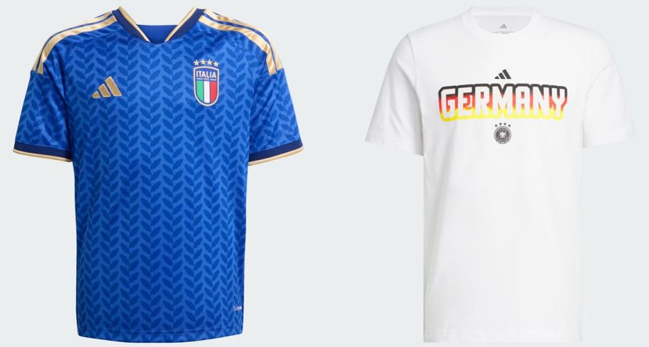 Italia Jersey and Germany Tee