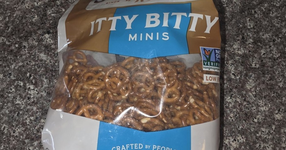 Snyder’s Itty Bitty Mini Pretzels 12oz Bag Only $2 Shipped on Amazon