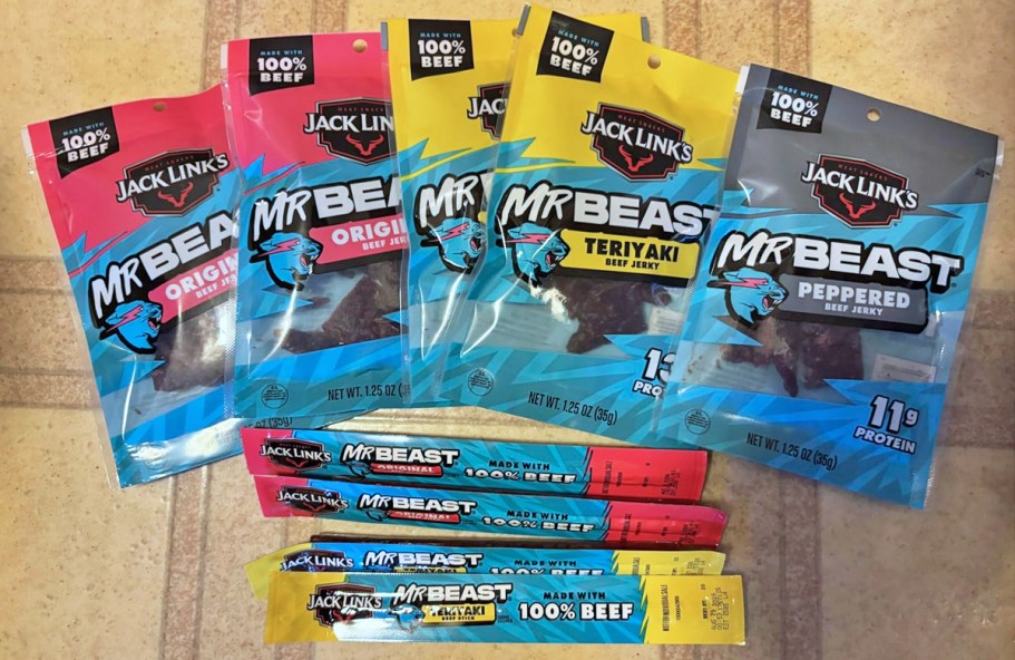 Jack Link’s x MrBeast 9-Count Variety Pack Just $12.61 Shipped for Prime Members (Reg. $23)