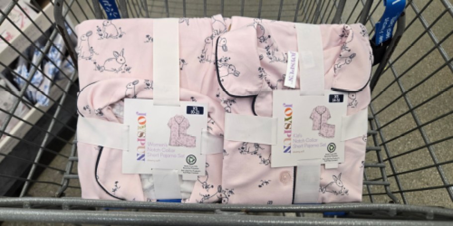 Mommy & Me Matching Pajama Sets from $7 on Walmart.com