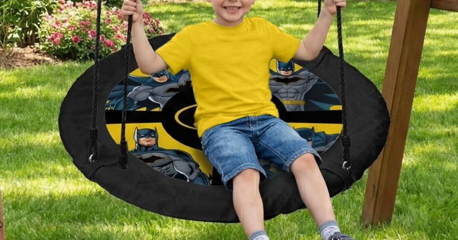 Kids Character Saucer Swing Only $14.82 on Walmart.com (Reg. $60)